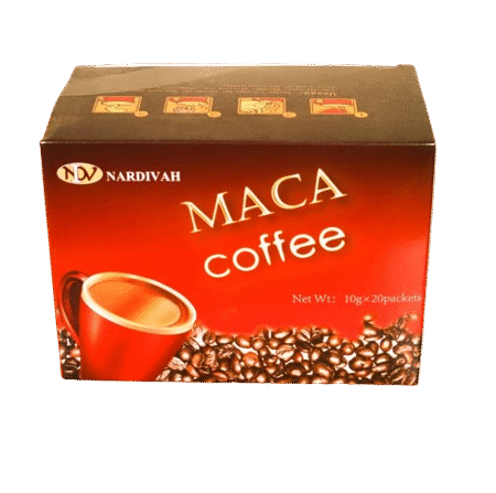 Maca Coffee – Energy, Vitality & Focus in Every Cup (20 Sachets)